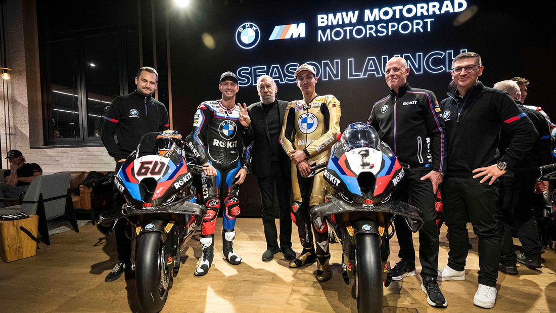 Season Launch with the ROKiT BMW Motorrad WorldSBK Team in Berlin.